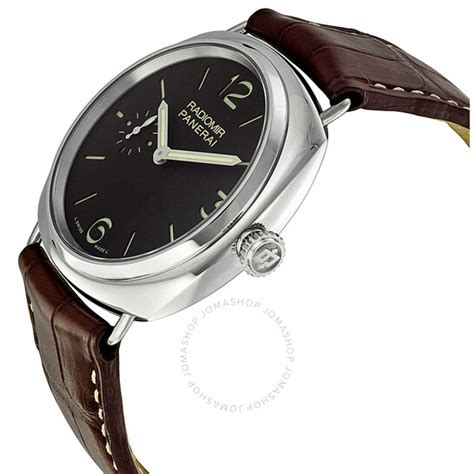 panerai radiomir automatic black dial mens watch pam00337|Panerai 337 dial.